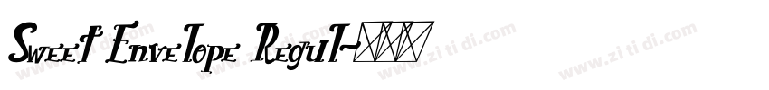 Sweet Envelope Regul字体转换
